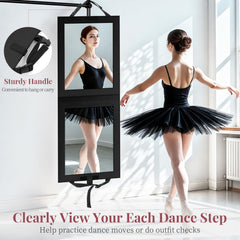Shinowa HD acrylic mirror provides shatter-proof, distortion-free view on the go.