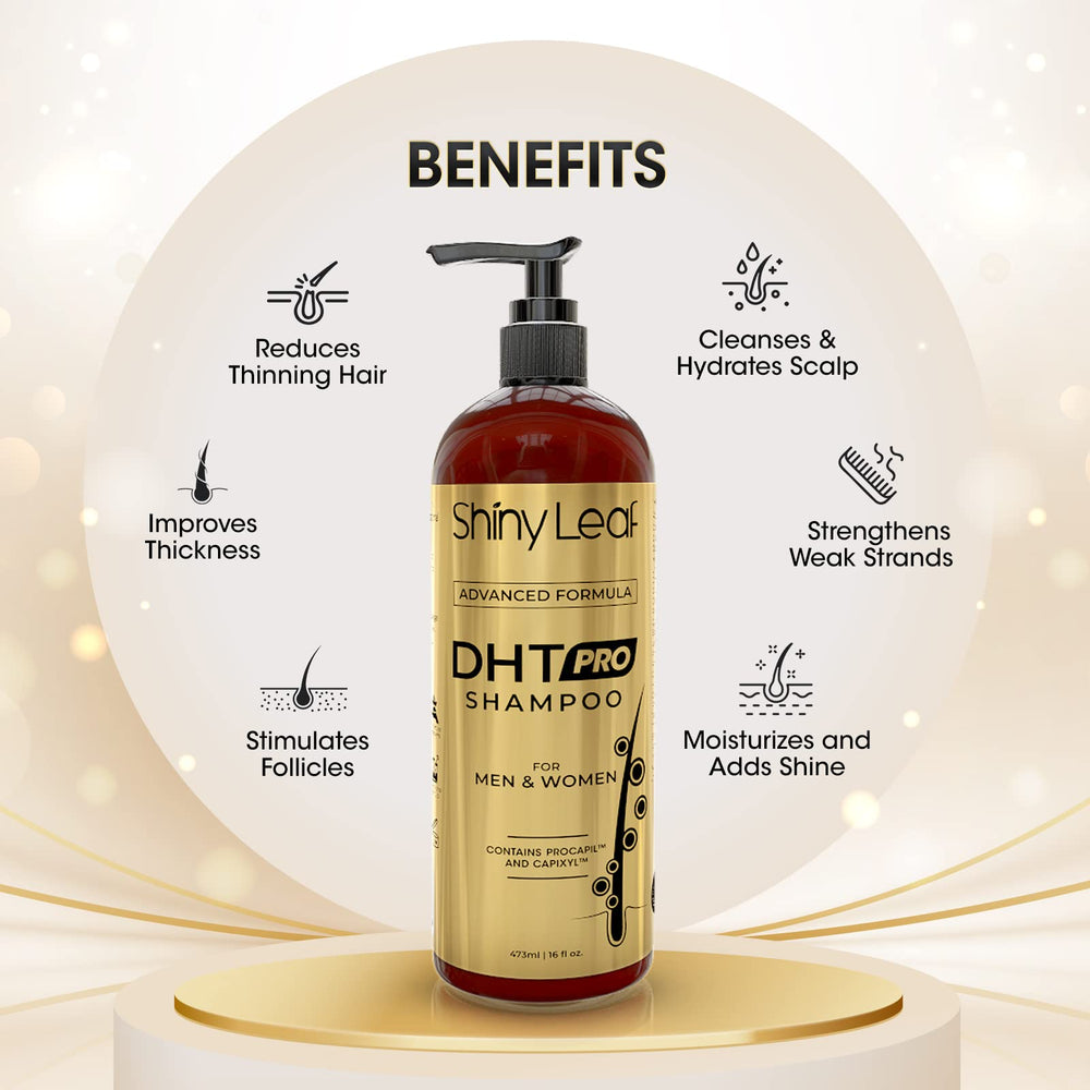 Shiny Leaf DHT Pro Shampoo color-treated hair care with nourishment