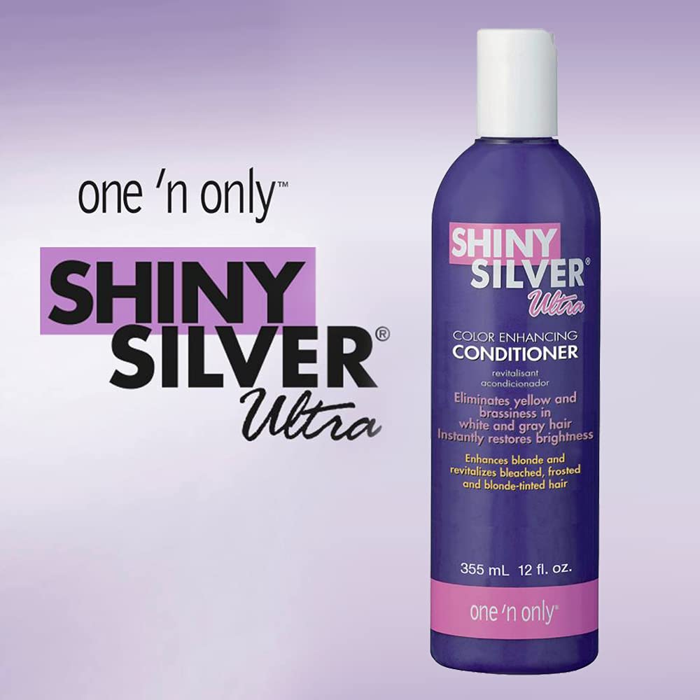 Shiny Silver conditioner delivering salon-quality results for lasting shine.