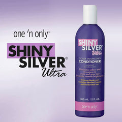 Shiny Silver conditioner delivering salon-quality results for lasting shine.