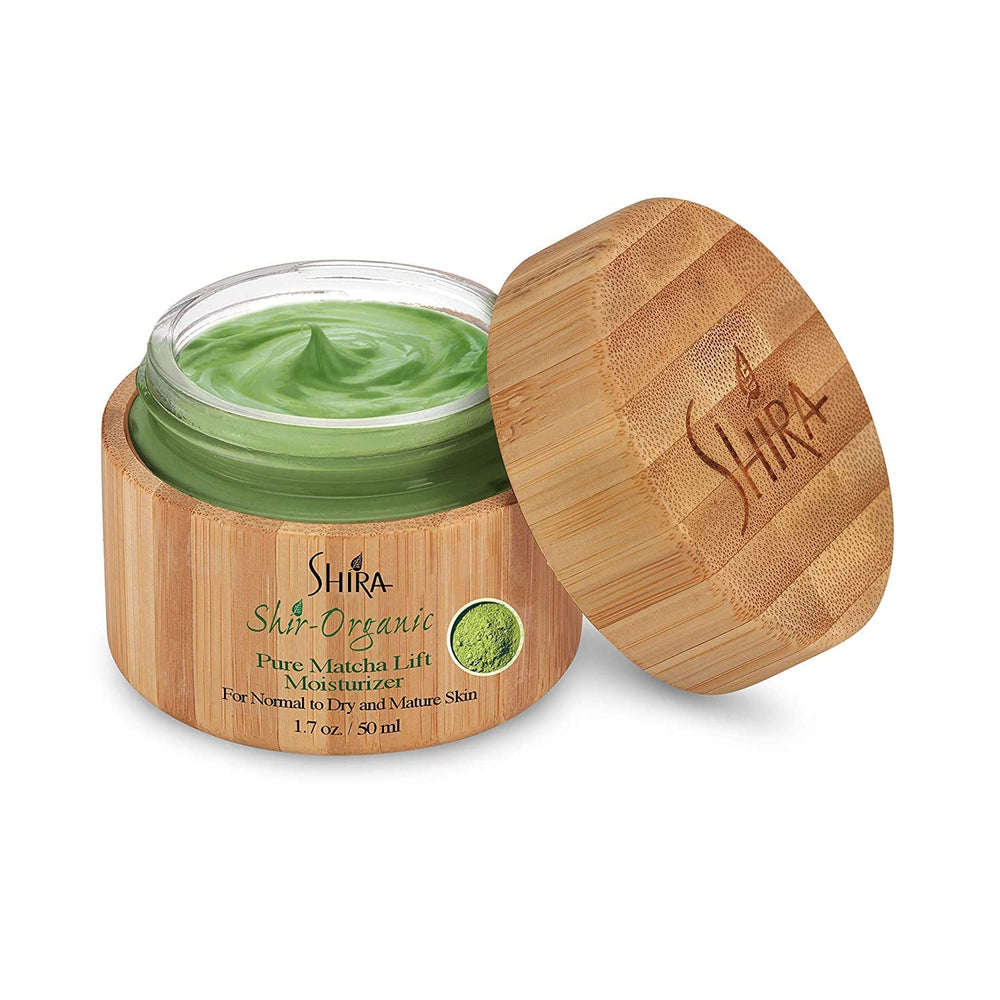 Shira Shir-Organic Green Tea Matcha Lift bottle for hydration and everyday radiance.