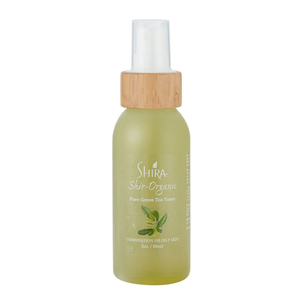 Shira Shir-Organic Green Tea Toner bottle for refreshing daily hydration