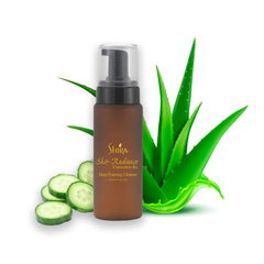 Shira Shir-Radiance lather closeup shows gentle foam ideal for normal to dry skin