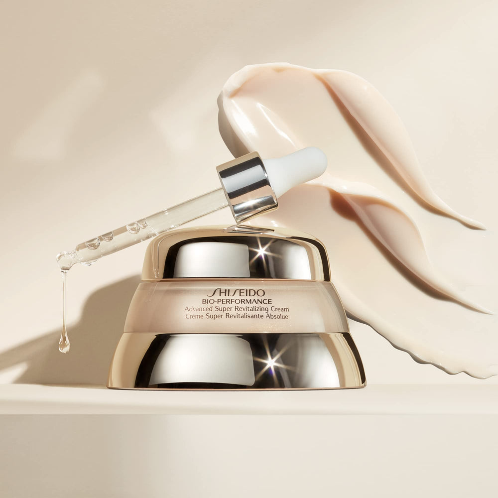 Shiseido luxury moisturizer packaging highlighting premium care