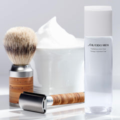 Shiseido Men Hydrating Lotion Clear after-shave use helps soothe razor burn.