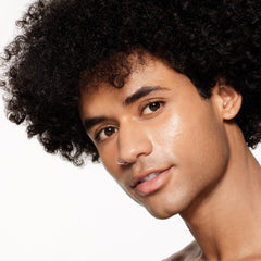 Shiseido RevitalEssence foundation being applied for even glow.
