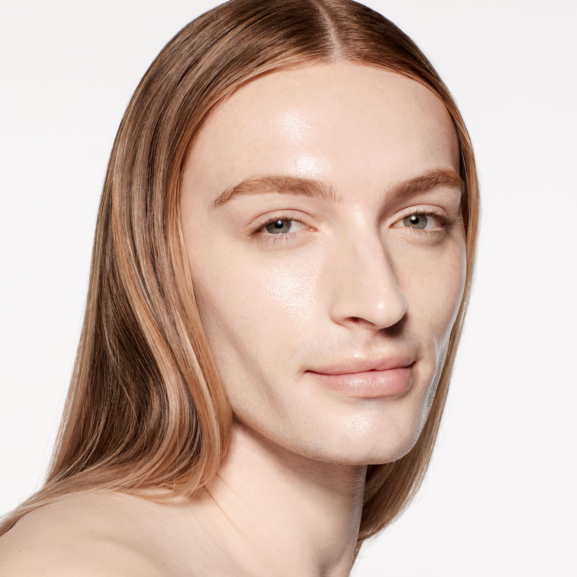 Shiseido brush duo used with foundation for seamless buildable coverage.