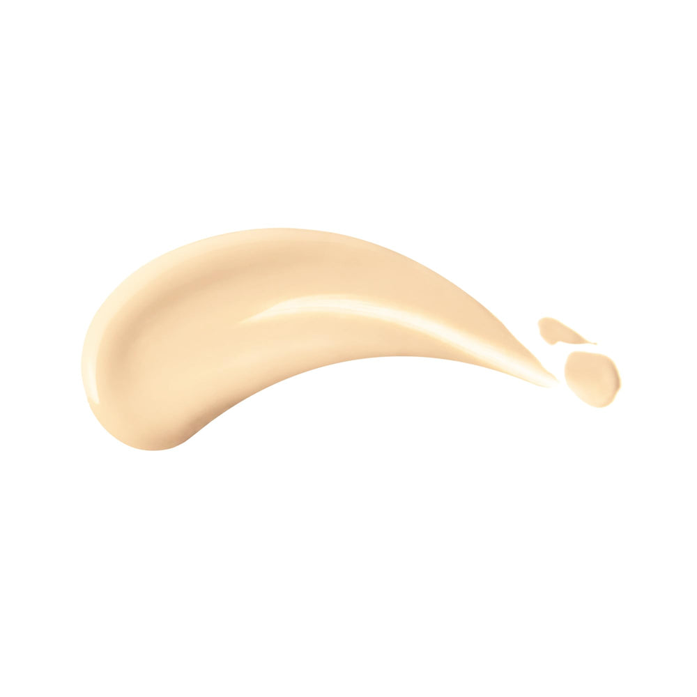 Shiseido RevitalEssence Skin Glow Foundation Ivory 120 swirl texture for a smooth finish.