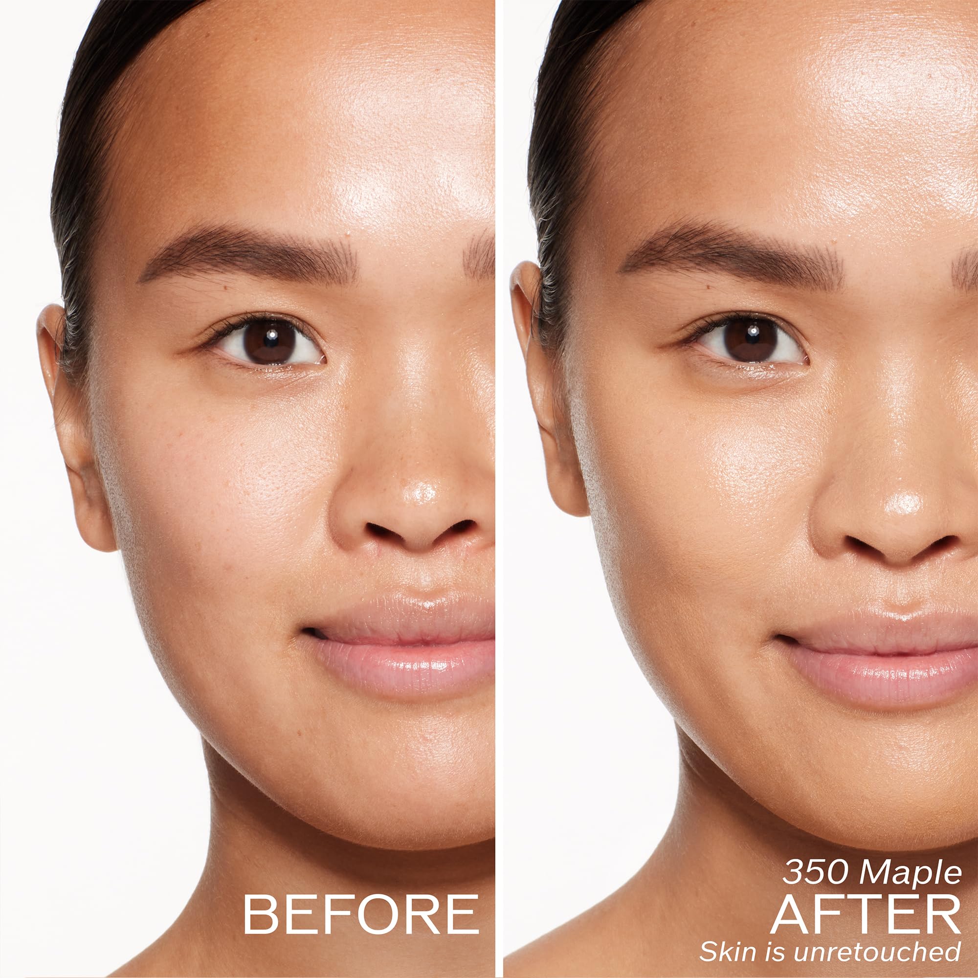 Shiseido RevitalEssence swatches reveal Maple 350 warmth and medium coverage