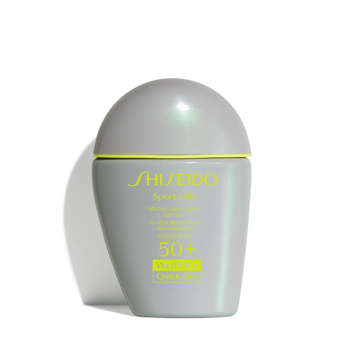 Shiseido Sports BB Cream SPF 50+ application for natural, even coverage all day.