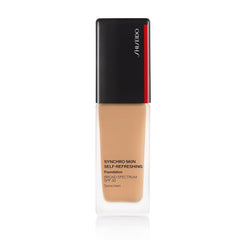 Shiseido Synchro Skin Citrine 360 bottle close-up showing long-wear finish.