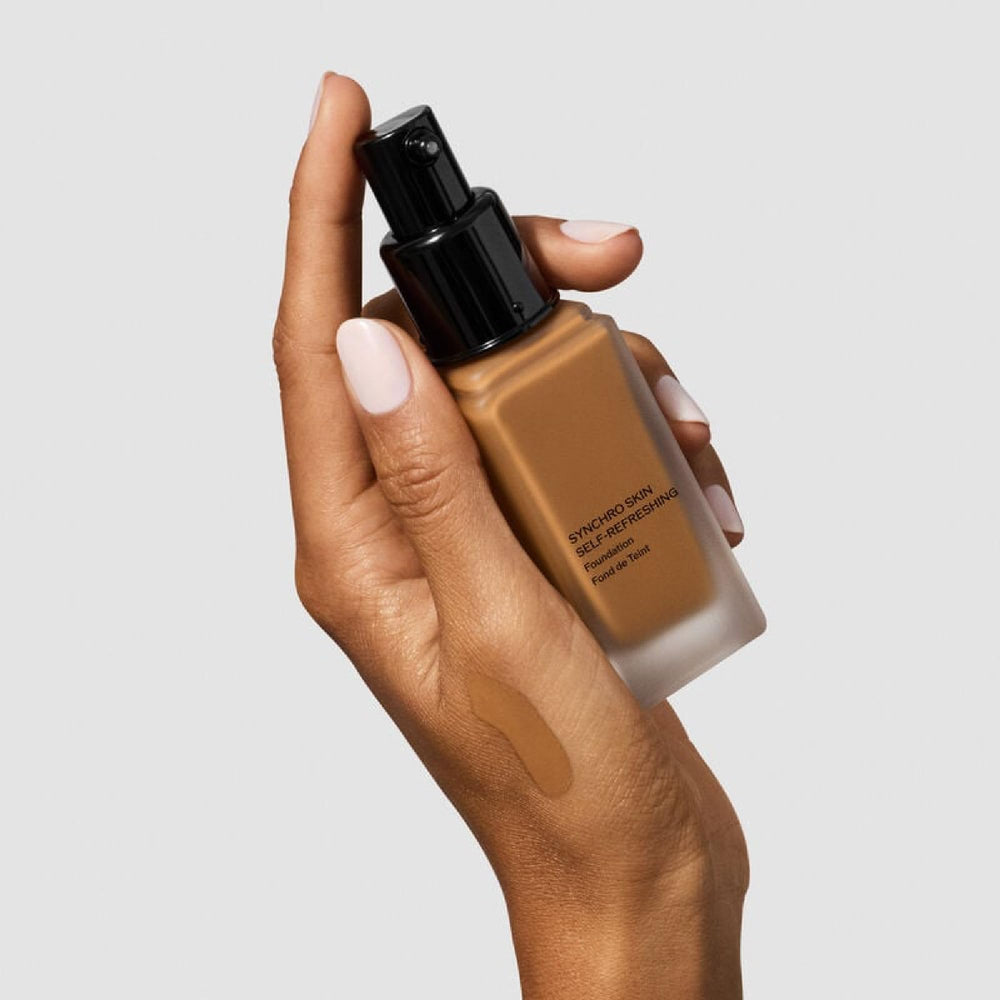 Shiseido Synchro Skin Citrine 360 packaging design and shade cue.