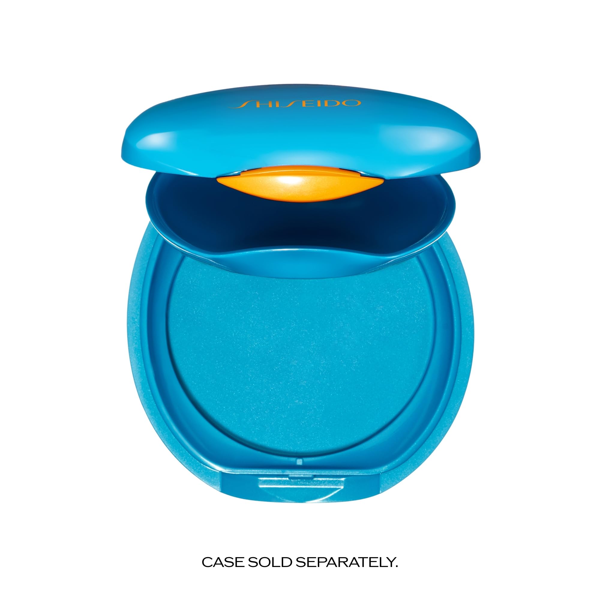 Portable refill shown in-use for on-the-go touch-ups and a radiant finish.