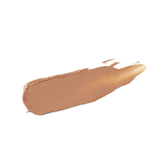 Shiseido UV Protective Stick Foundation beige swatch showing even coverage and sun protection.