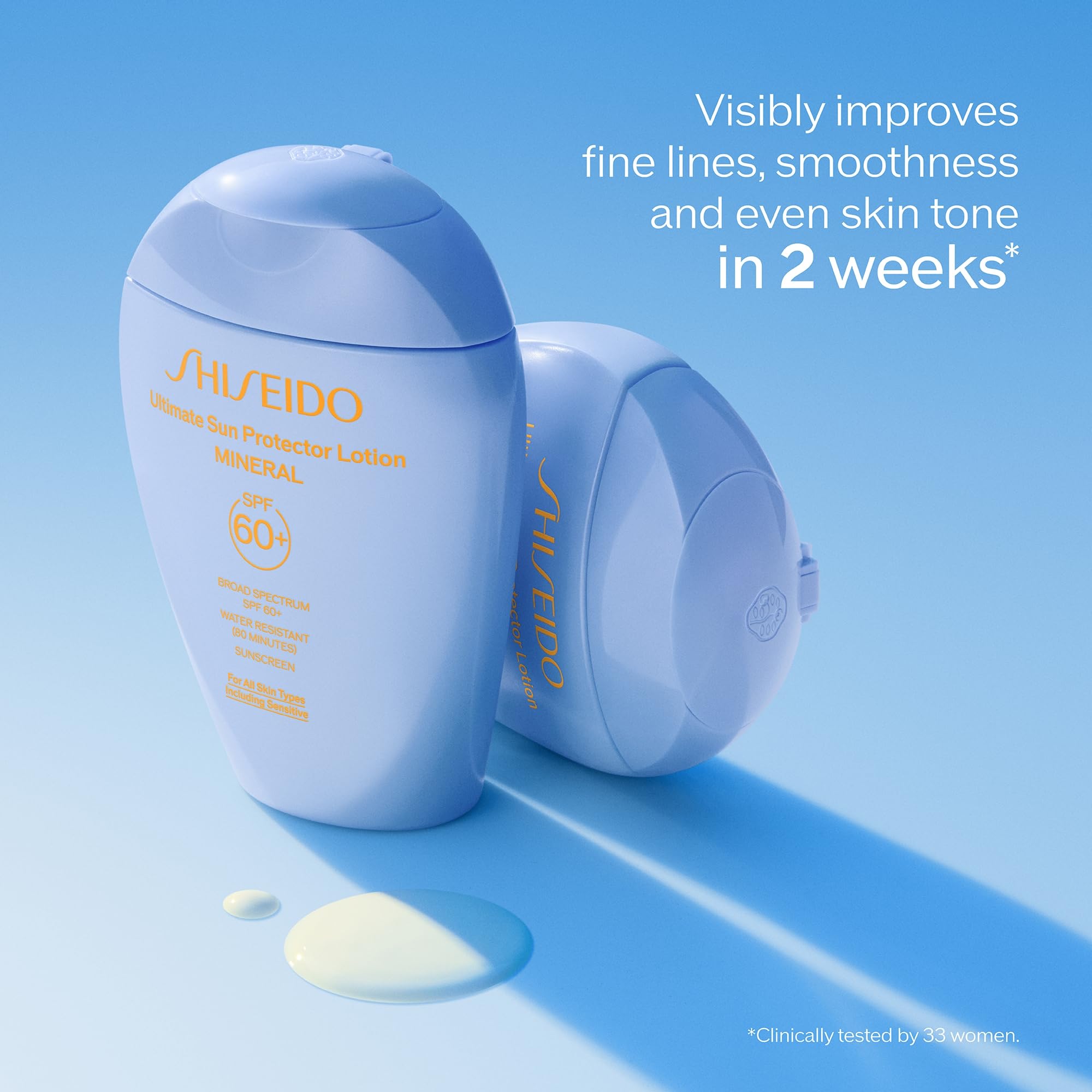 Shiseido WetForce technology strengthens protection when you sweat or get wet