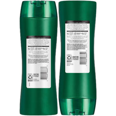 Shower scene shows Suave shampoo and conditioner in use.