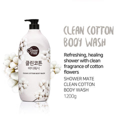 SHOWERMATE Cranberry bottle features sweet fragrance for daily freshness.