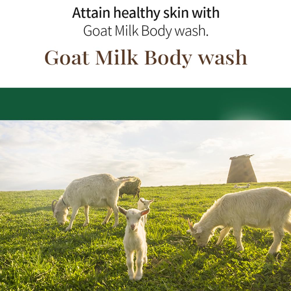 SHOWERMATE Goat Milk Body Wash Original lather delivering moisture
