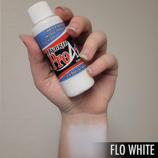 ShowOffs ProAiir Flo White used with airbrush for even coverage.