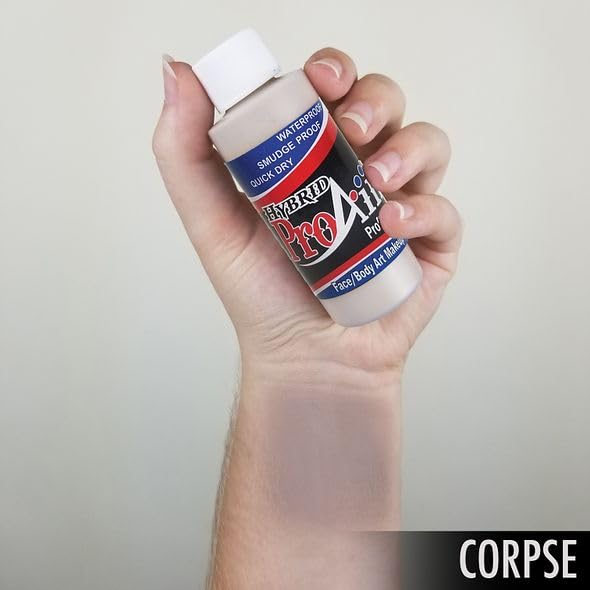 ShowOffs ProAiir supports airbrush application for fast, smooth body art.