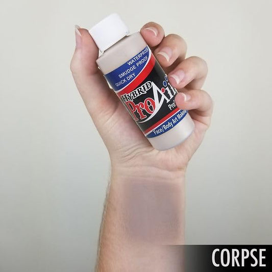 ShowOffs ProAiir supports airbrush application for fast, smooth body art.