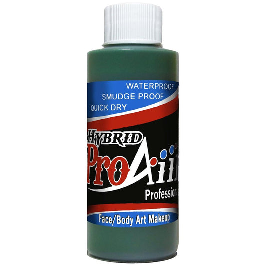 ShowOffs ProAiir green face and body paint for long-lasting color and easy removal
