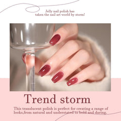 SHOYUM glossy top coat bottle ready to add shine and durability.
