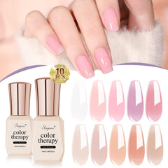 SHOYUM Jelly Pink set with long-lasting color through multiple layers for varied looks