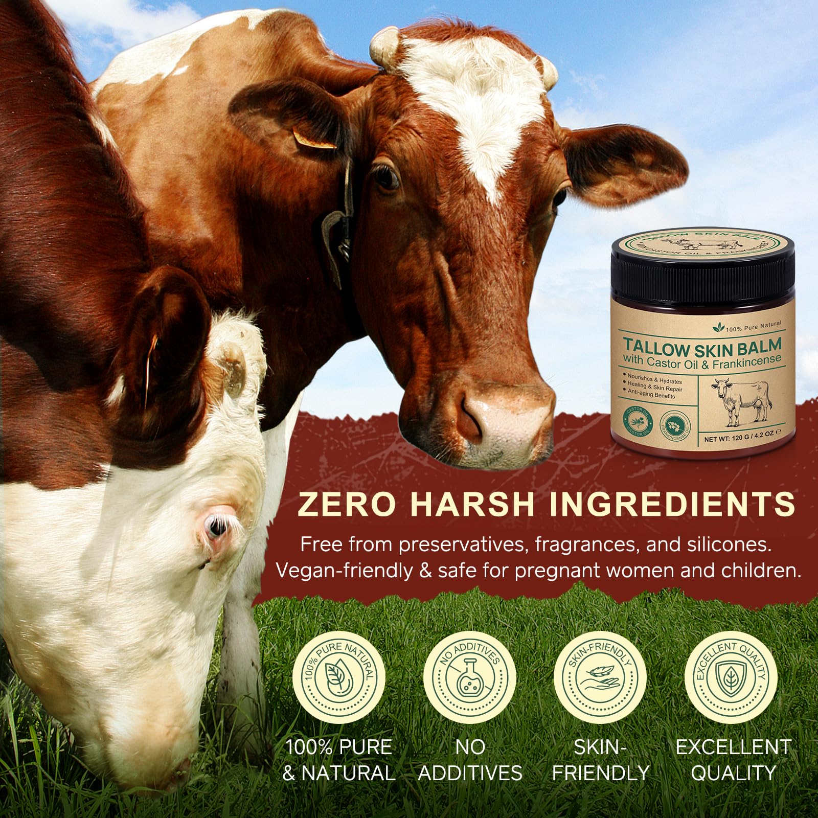 Shuangjia frankincense-infused balm bottle emphasizes soothing routine benefits for skin