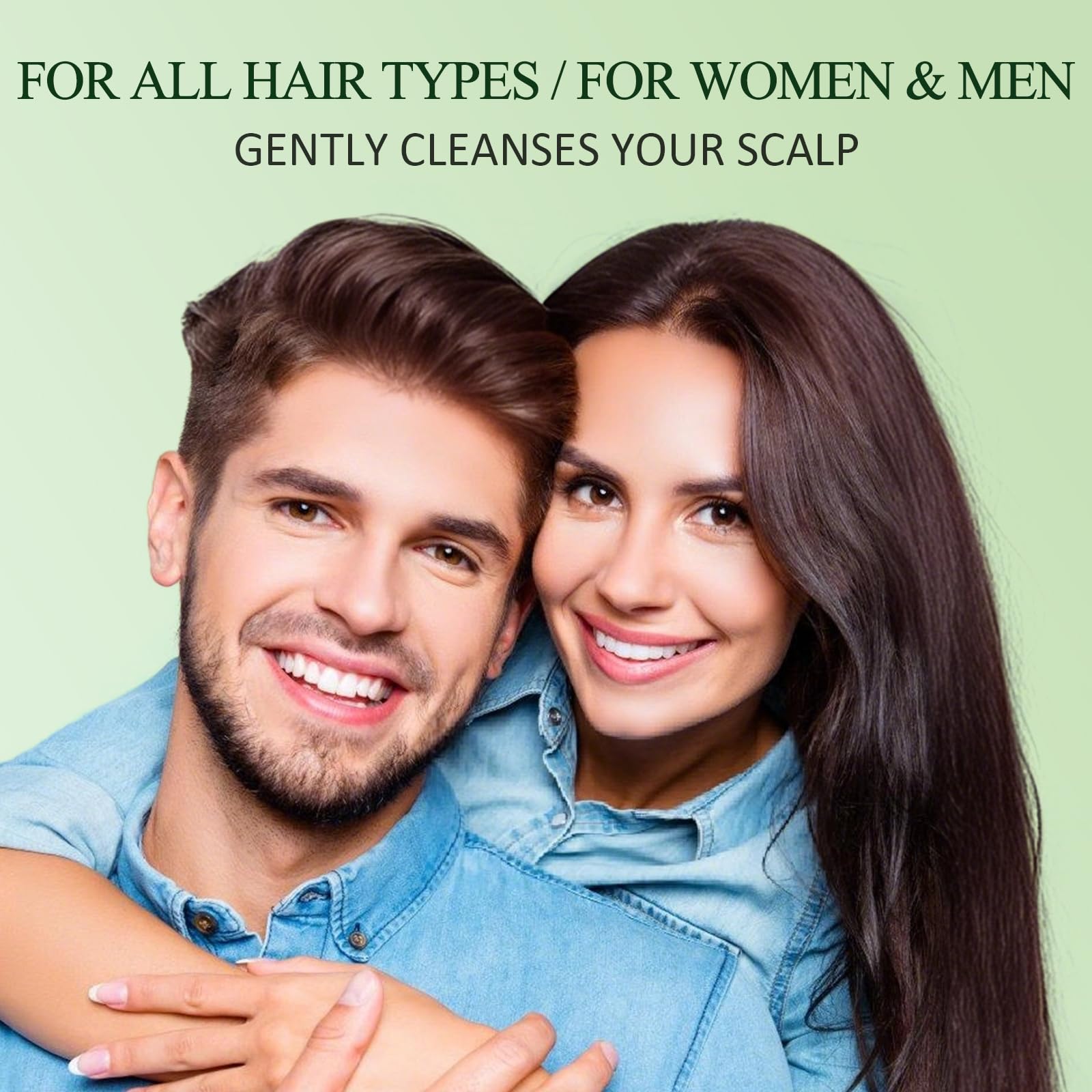 SHVYOG tea tree and peppermint oils visual cue for refreshing scalp