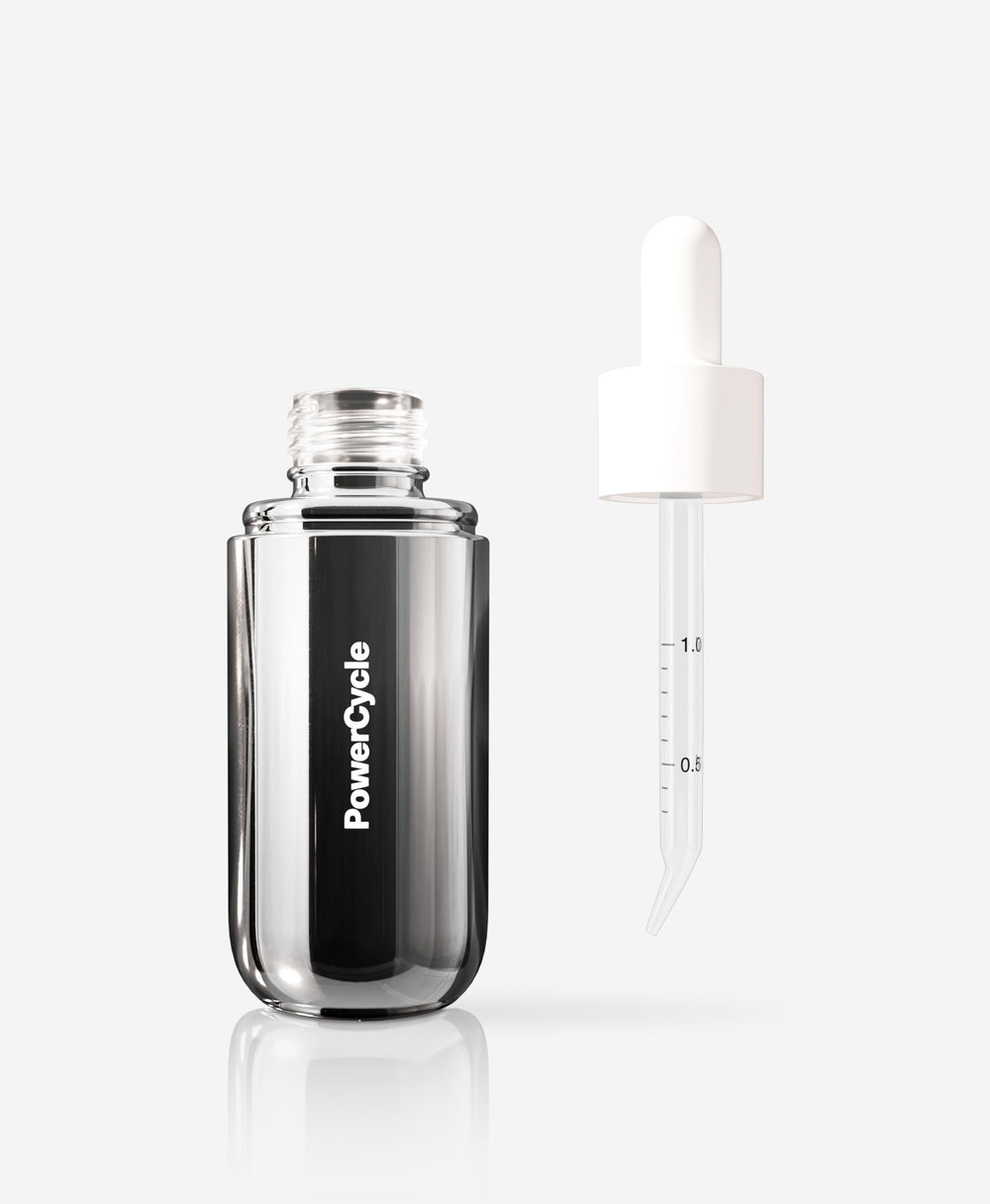 Vegan fragrance-free formula bottle with sensitive-skin friendly icon