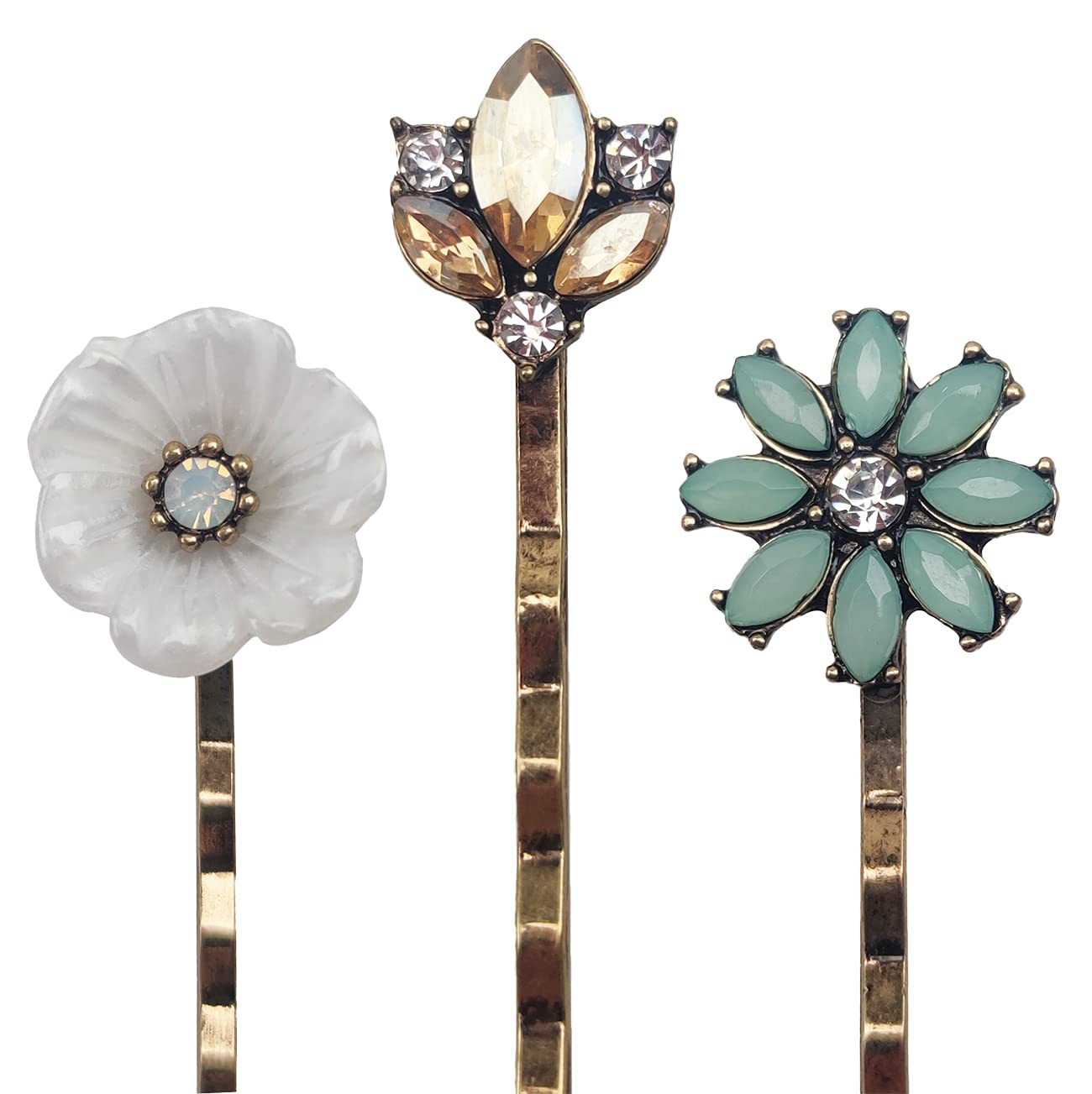 SICOPEE vintage bronze hair clip made of durable alloy with long-lasting shine