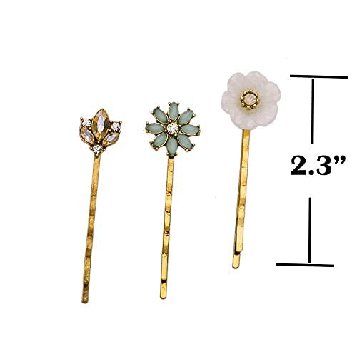 SICOPEE vintage bronze hair clip is lightweight for comfortable all-day wear