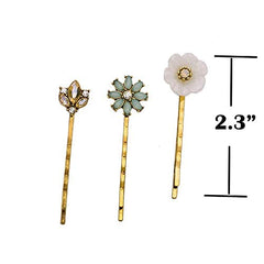 SICOPEE vintage bronze hair clip is lightweight for comfortable all-day wear