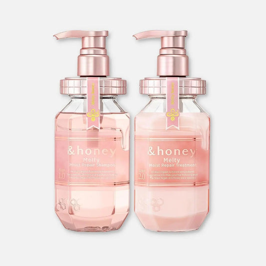 Sidefield &Honey Deep Moist shampoo bottle highlighting ultra-hydration for daily care.