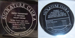 Signature Club A Rapid Transport C Night Cream Jar—overnight smoothing for over-40 skin.