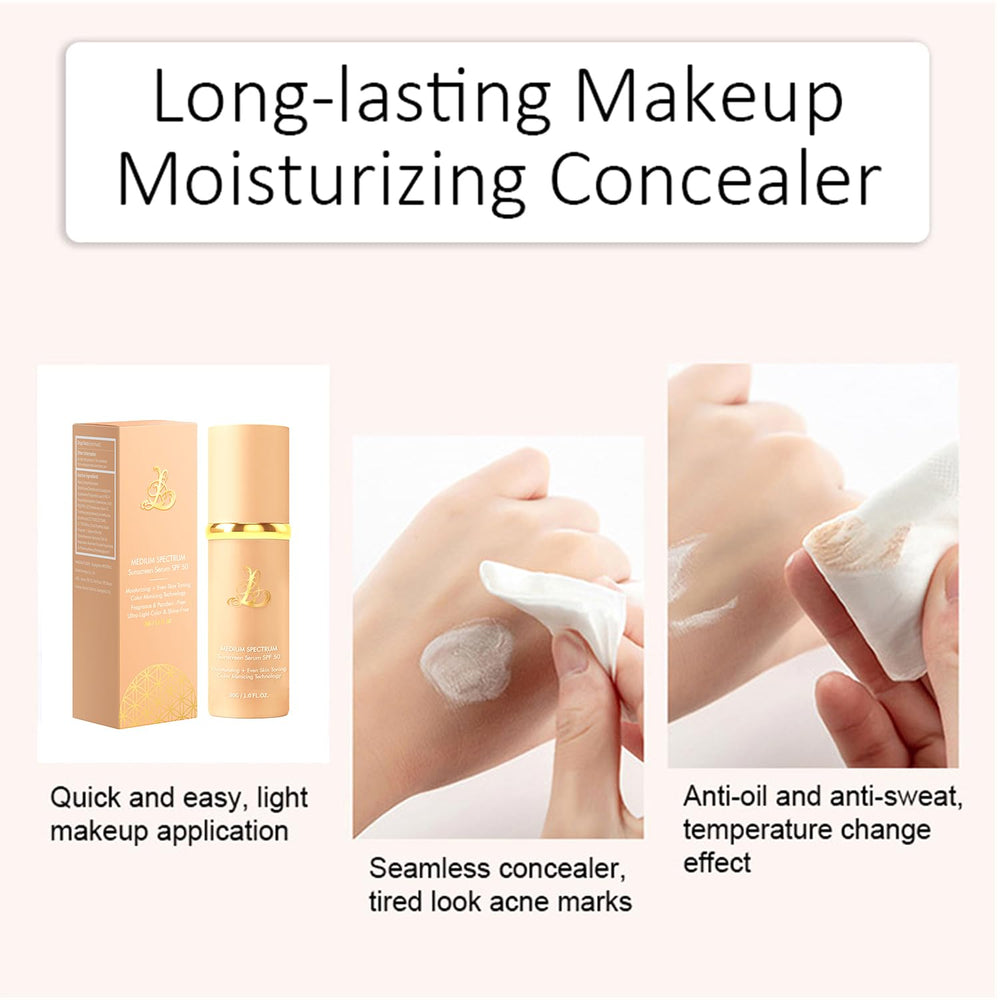 Sigoyi Foundation 4-in-1 hydration formula keeps skin moisturized during wear