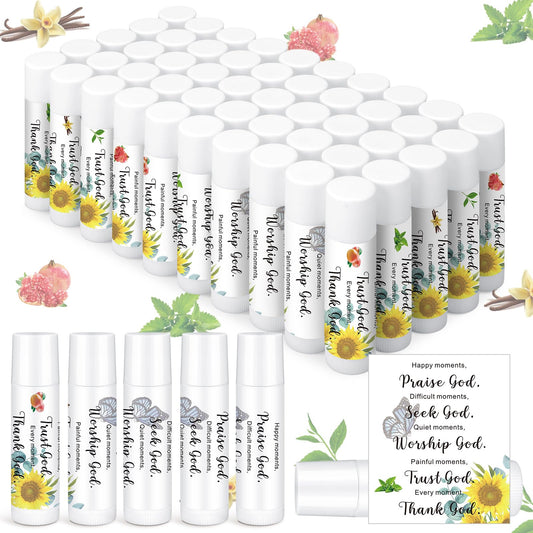 Siifert Bible Verse lip balm with peppermint flavor for on-the-go hydration.