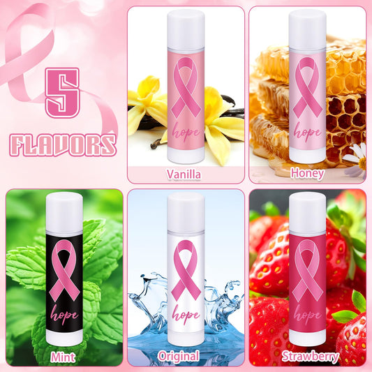 Siifert pink ribbon packaging ideal for bulk gifts and awareness campaigns.