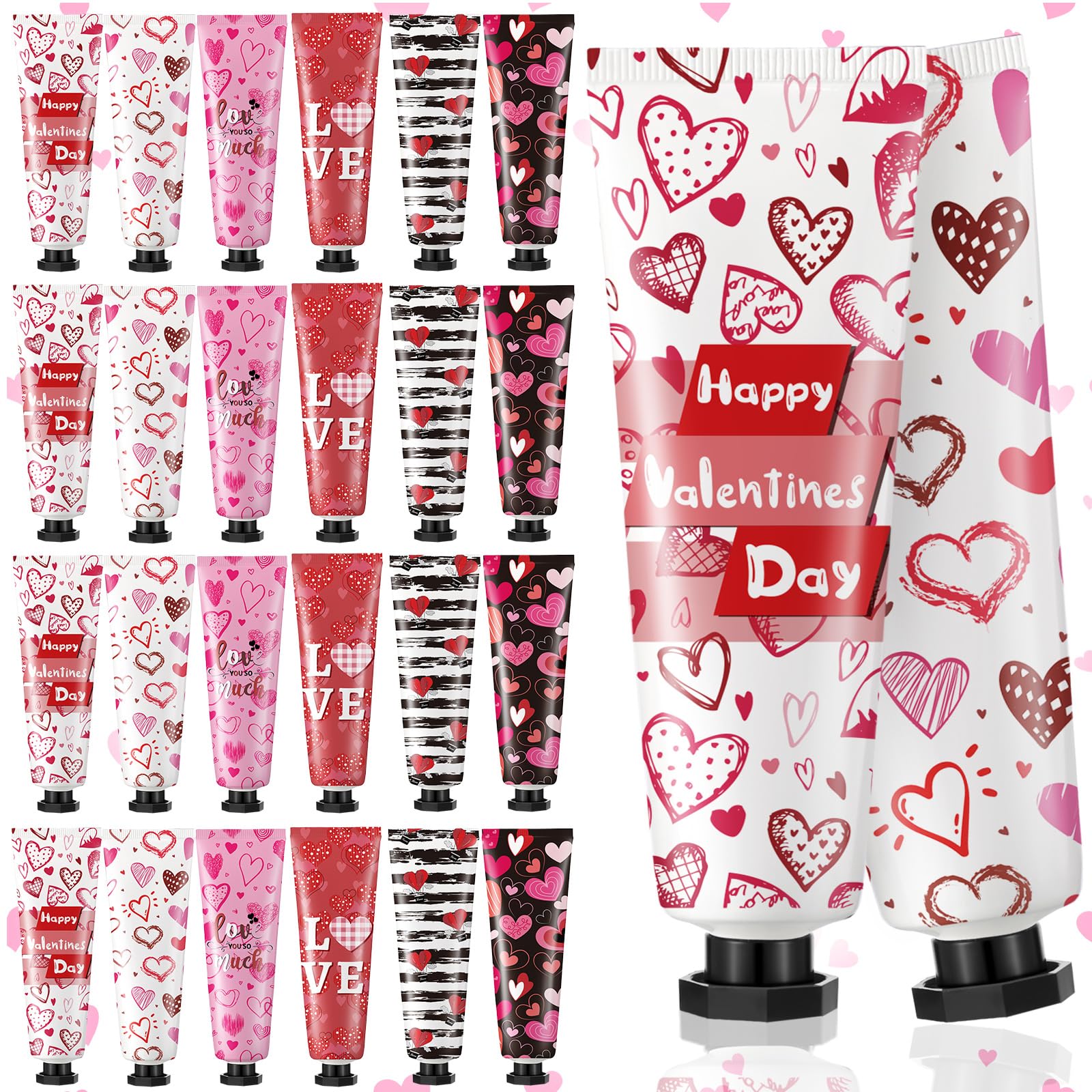 Siifert Valentine Hand Cream 24-piece bulk pack for gifting and sharing moisture