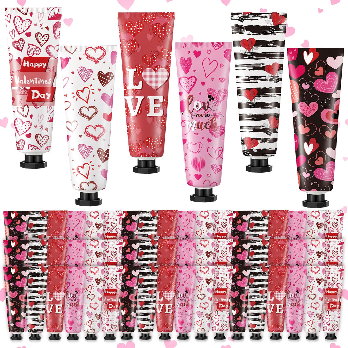 Siifert Valentine hand cream bulk pack display for gifting opportunities