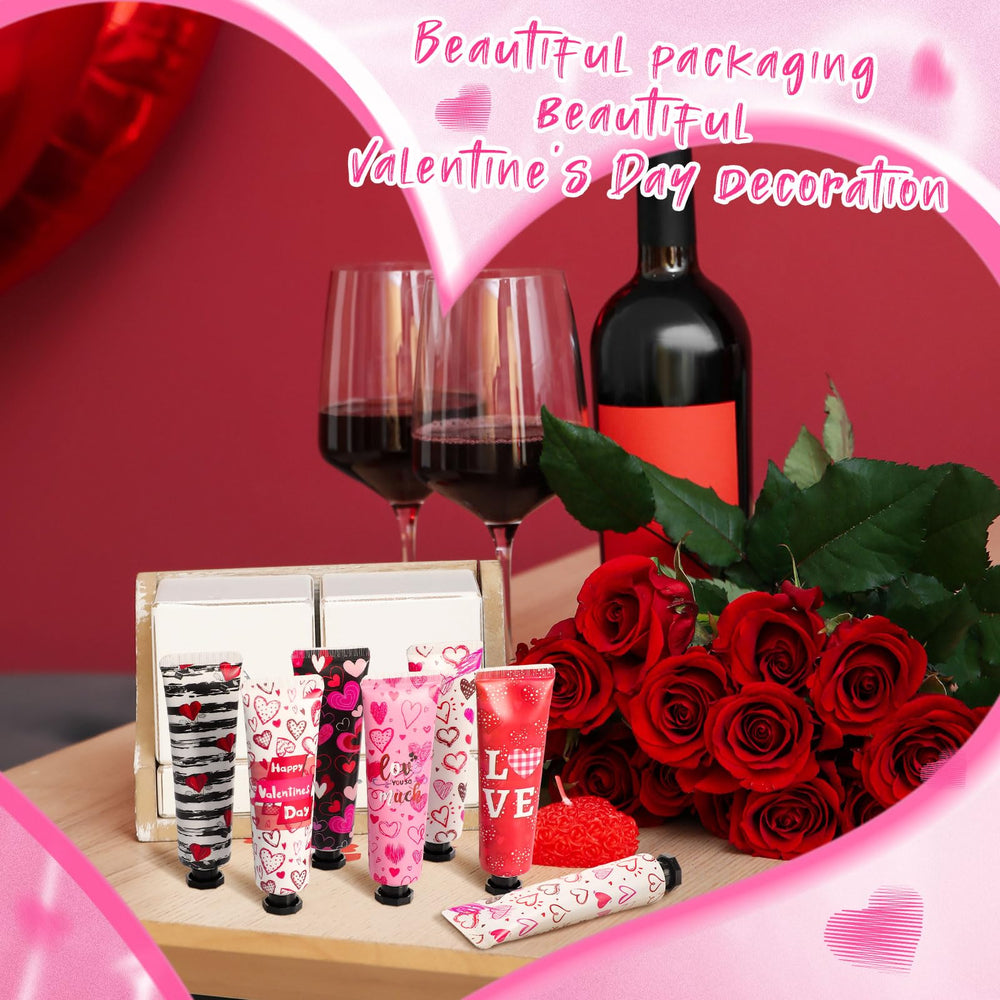 Siifert Valentine Hand Cream romantic design tubes, ideal for gifting coworkers and friends.