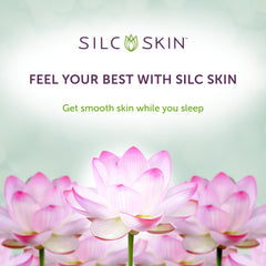 Silc Skin Decollette Pad used overnight to support regular skincare routine.
