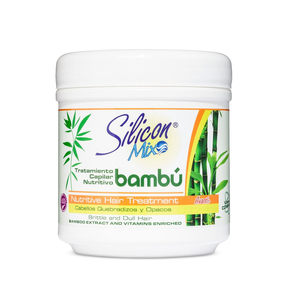 Silicon Mix Bamboo combo-set front view showcasing complete care duo