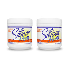 Silicon Mix Treatment bottle in a two-pack, designed for deep conditioning and smoother detangling.