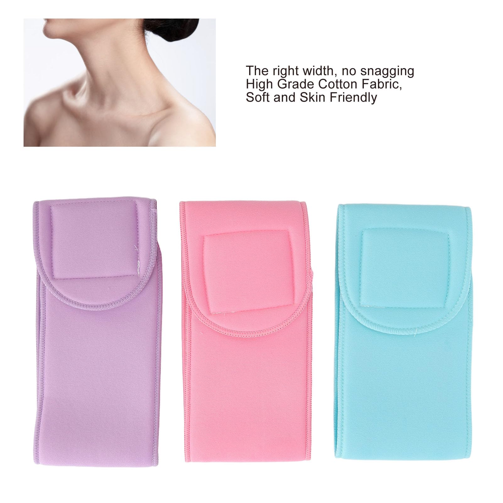 Silicone Neck Wrinkle Pads strap 48cm adjustable for comfortable fit