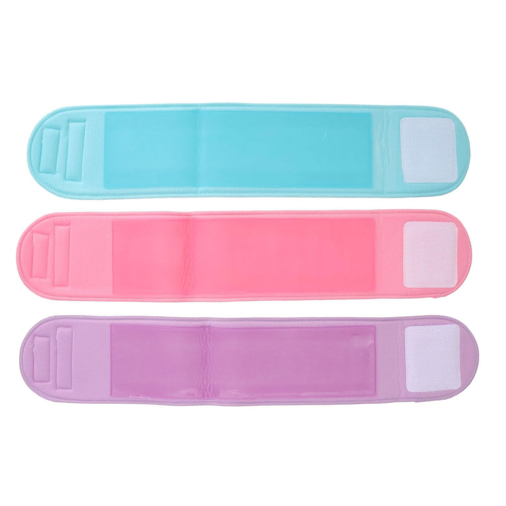 Silicone Neck Wrinkle Pads with Strap pack of 3 for reusable hydration