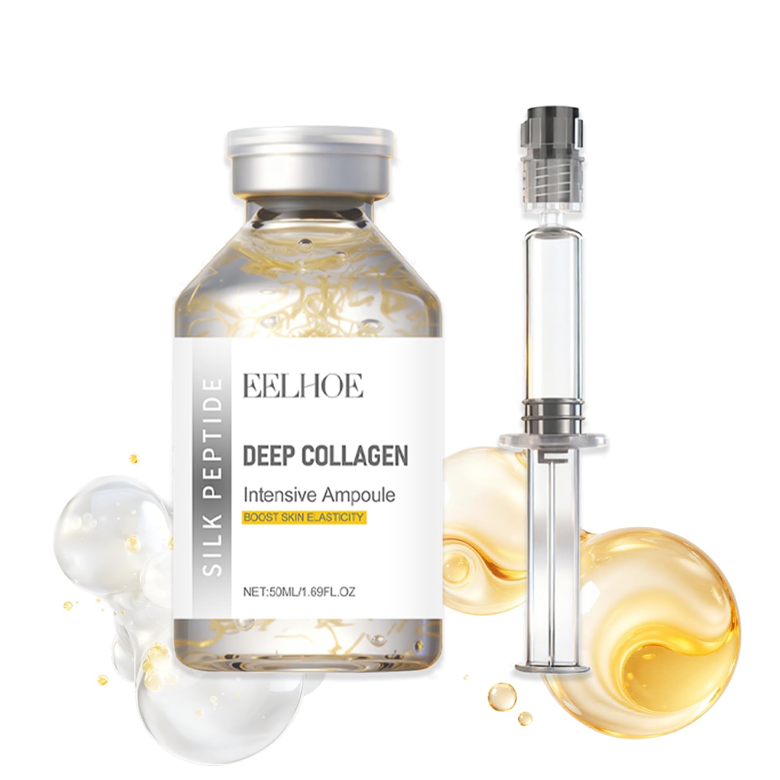 Silk Peptide Intensive Lifting Ampoule bottle front showing hydration boost.
