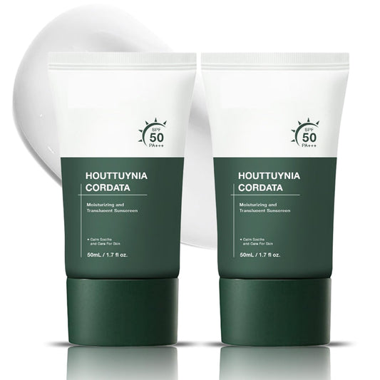 Silky Moisture Sunscreen bottle shows hydrating daily protection with a light finish