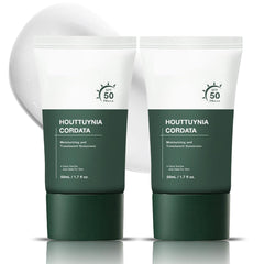 Silky Moisture Sunscreen bottle shows hydrating daily protection with a light finish